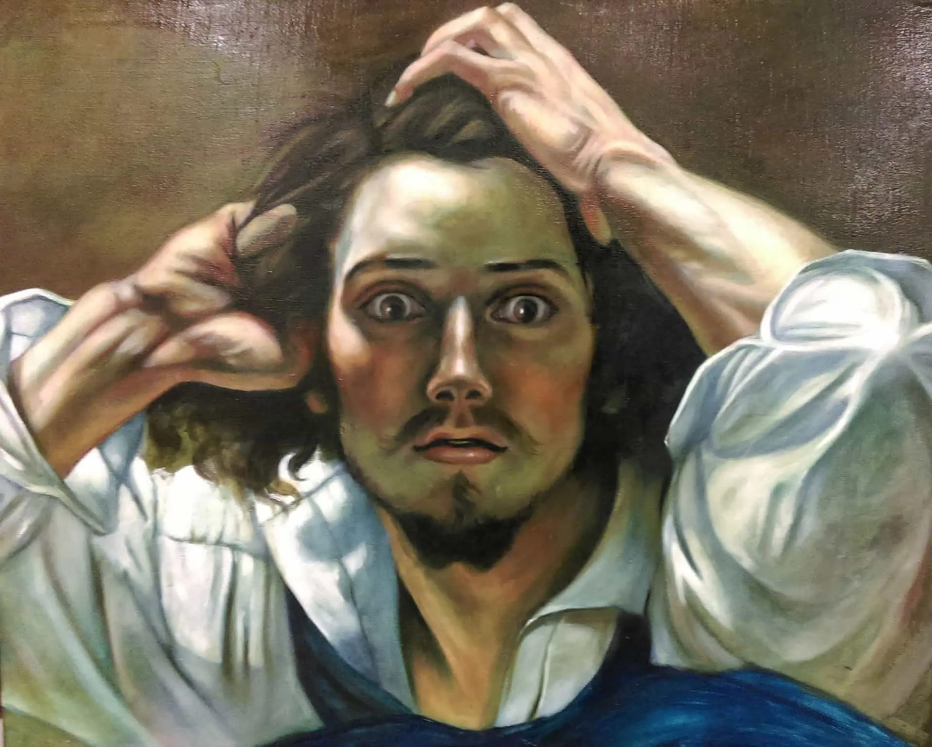 Gemäldekopie nach Gustave Courbet