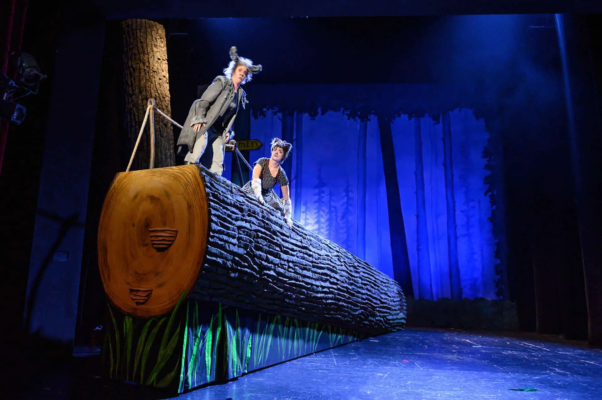Bühnenmalerei – Theaterarbeit