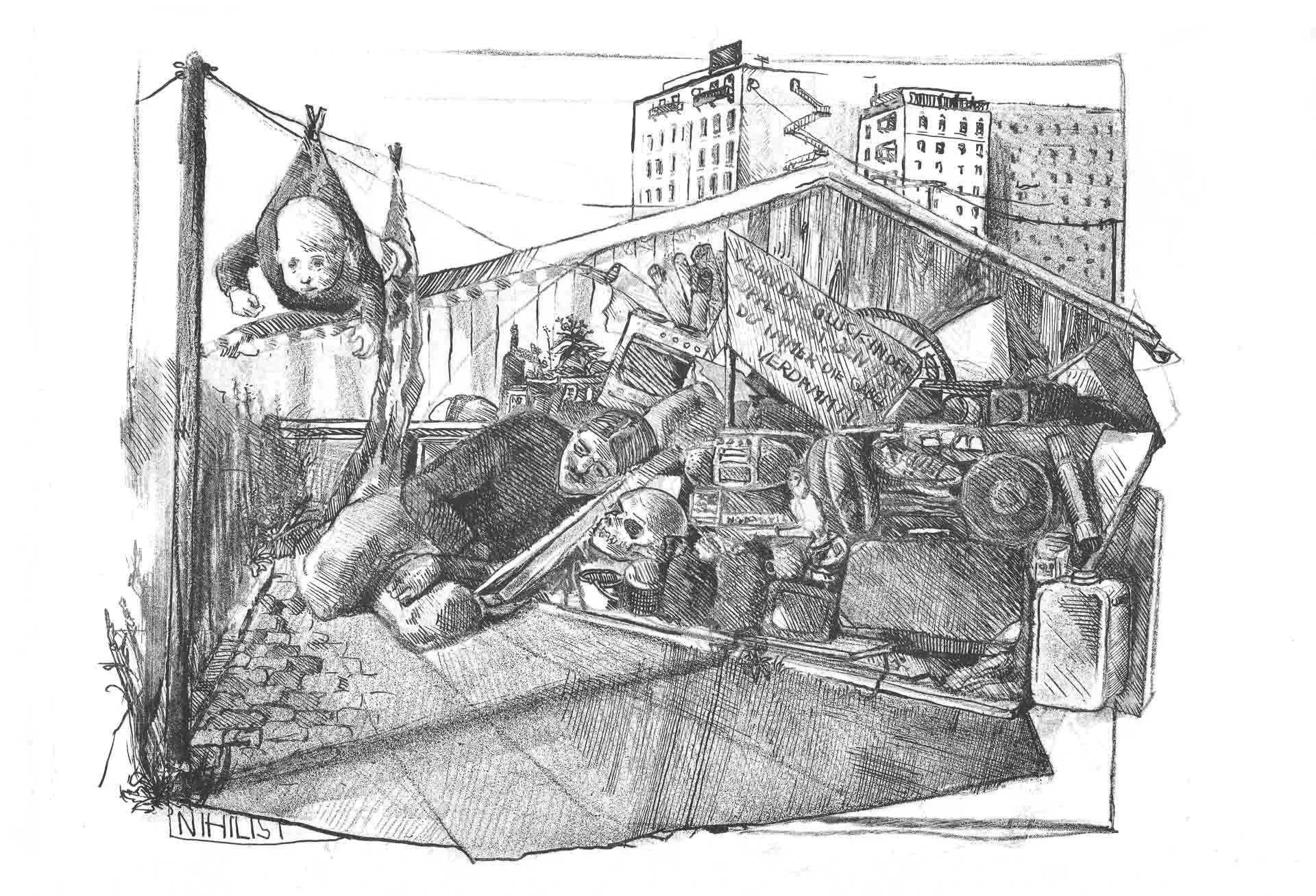 Nihilist – Lithografie